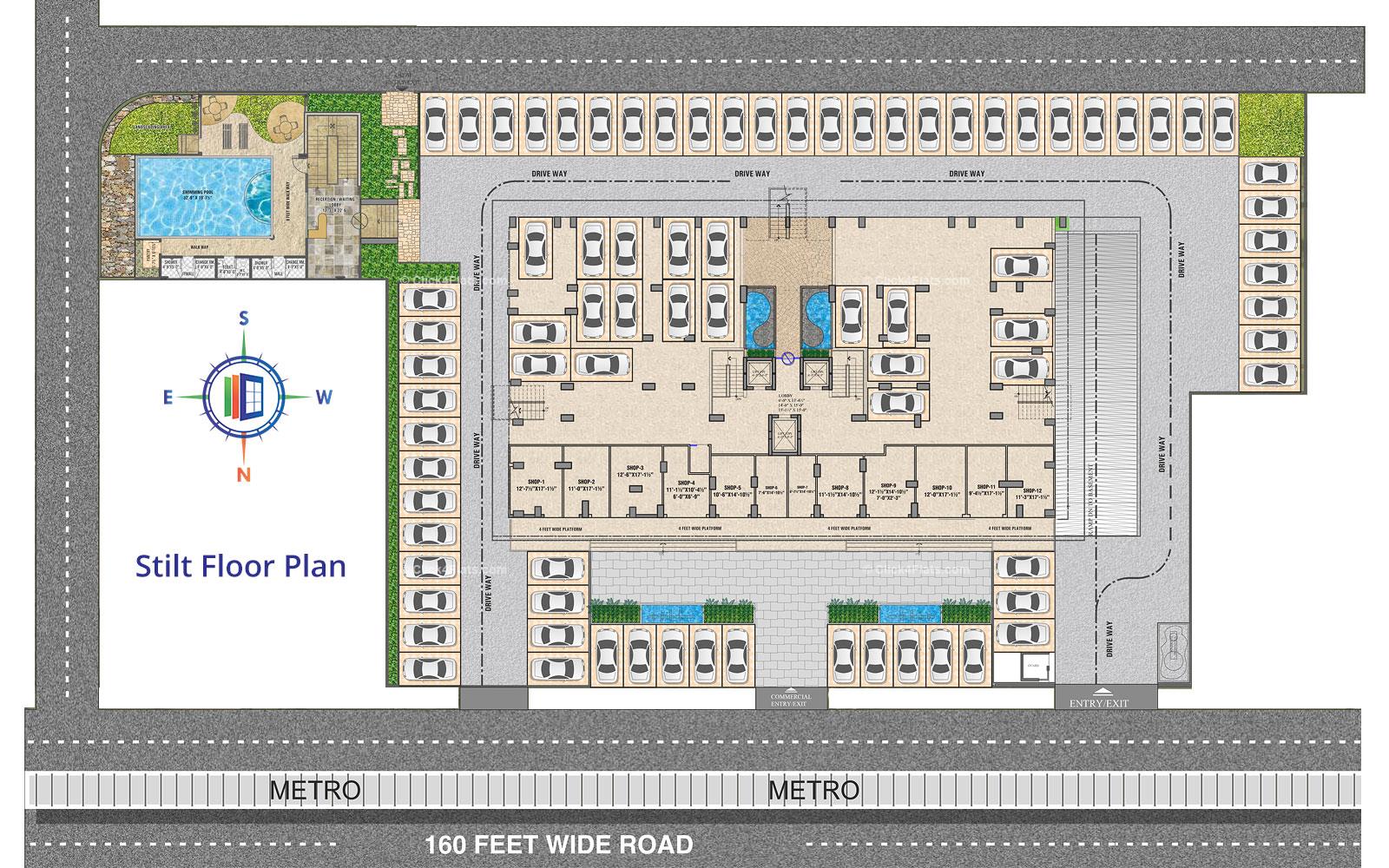 Indus Stilt Floor Plan