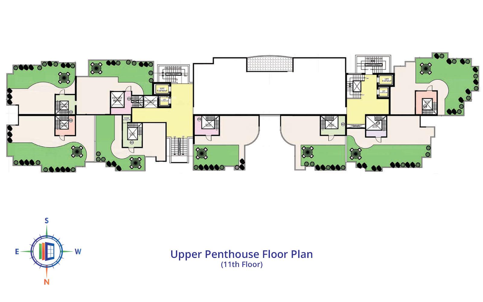 Star Valley Upper Penthouse Floor Plan