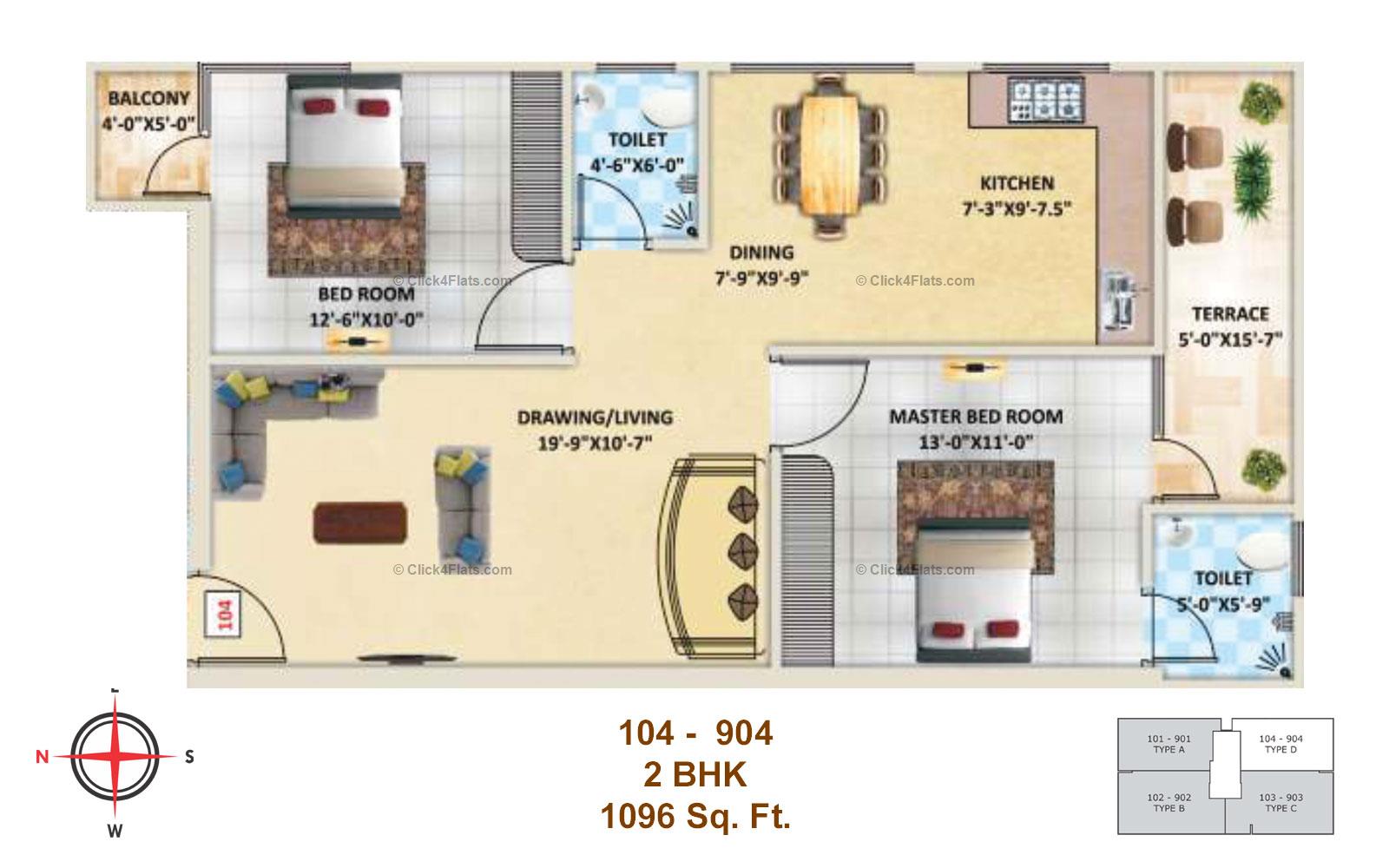 Rudraksh Apeksha 2 BHK 