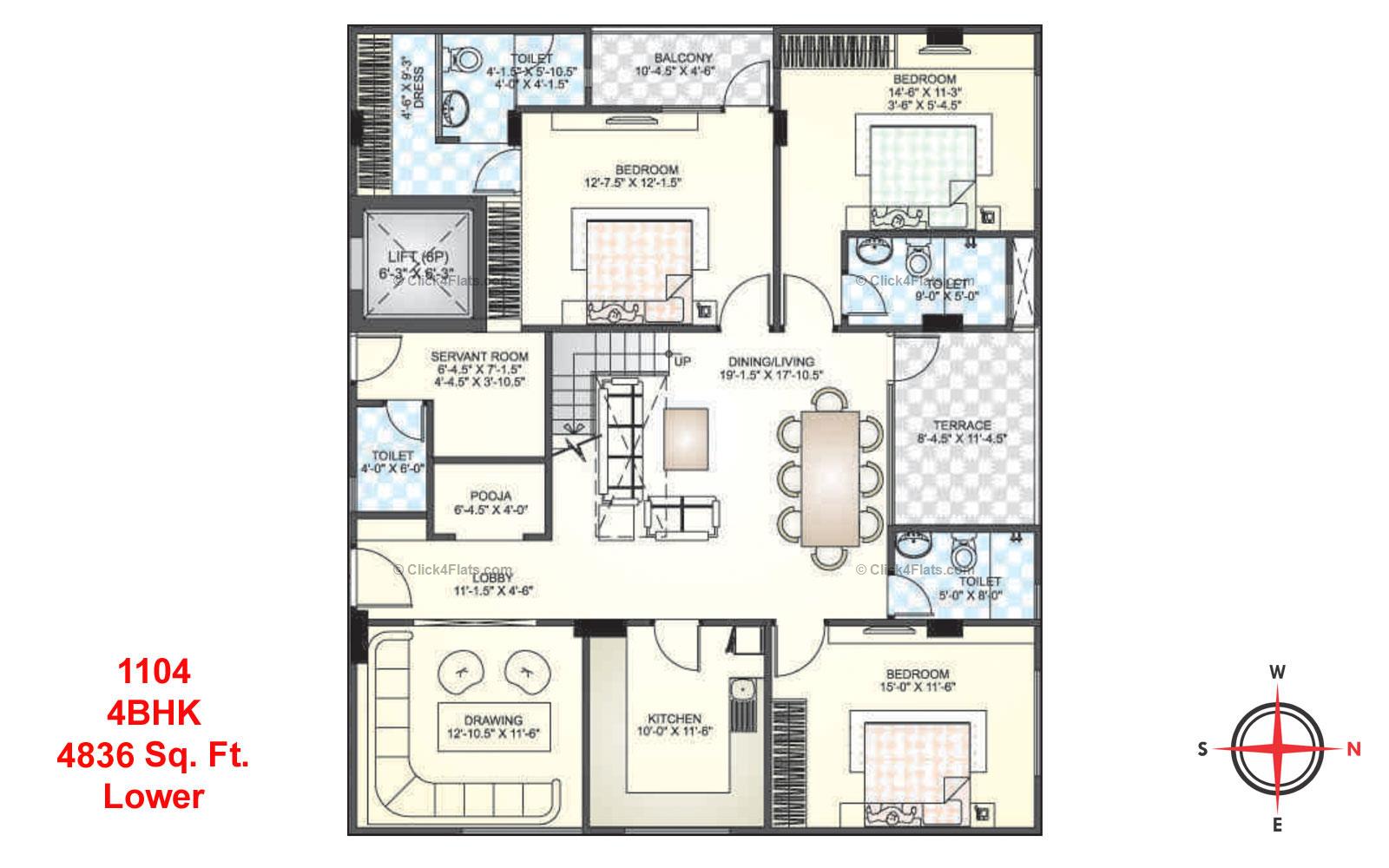 Park West 4 BHK 