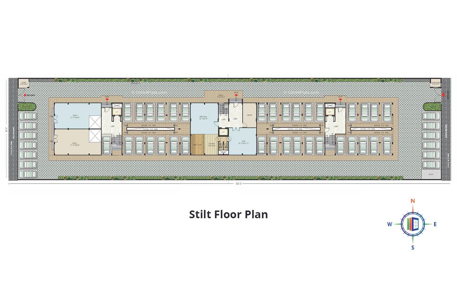 Shrikant Pearl Divine Stilt Floor Plan