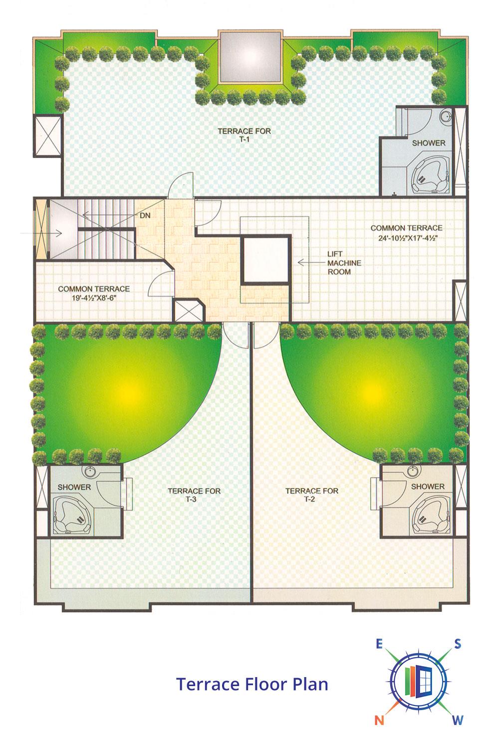 Sapphire Heritage Terrace Floor Plan