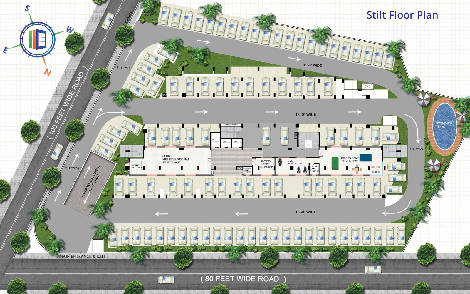 Acacia Stilt Floor Plan