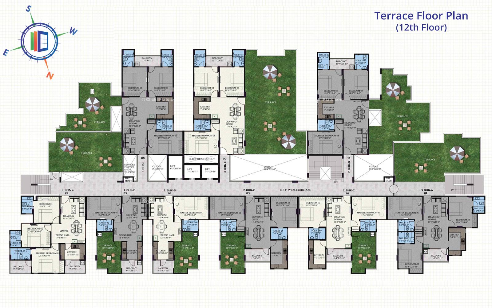 Acacia Terrace Floor Plan