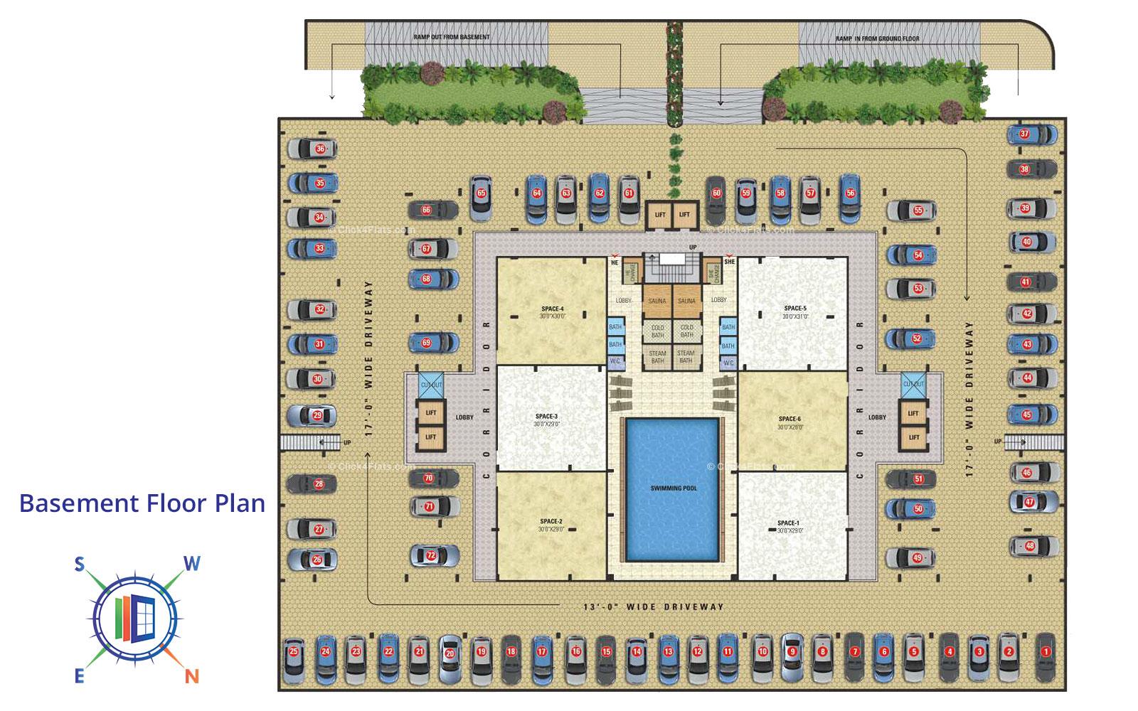 Vintage Basement Floor Plan