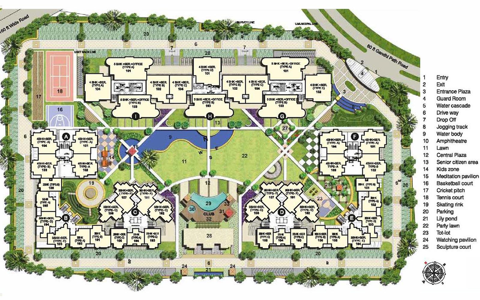 Samriddhi Seven Heaven Block Plan
