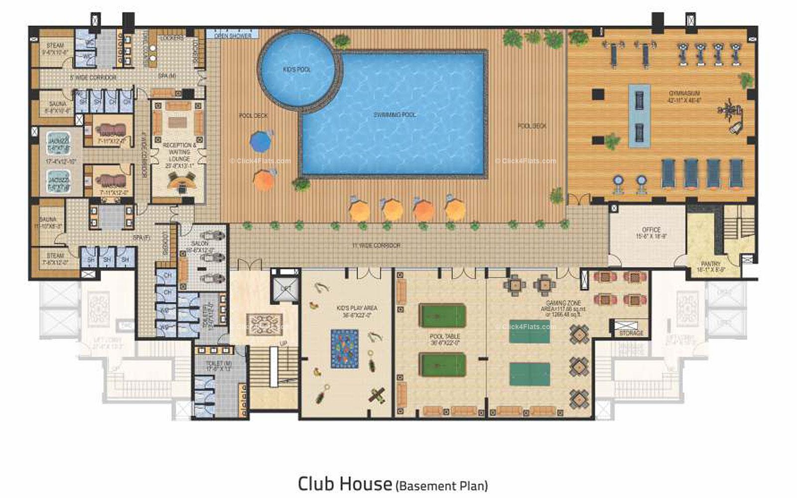 Rangoli Greens Club House Plan