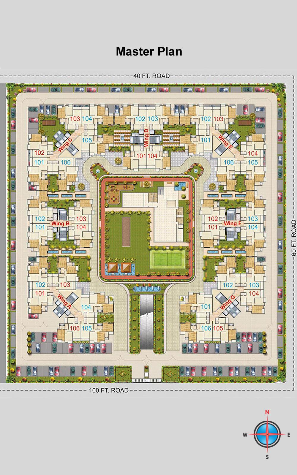 Shivraj Residency Master Plan