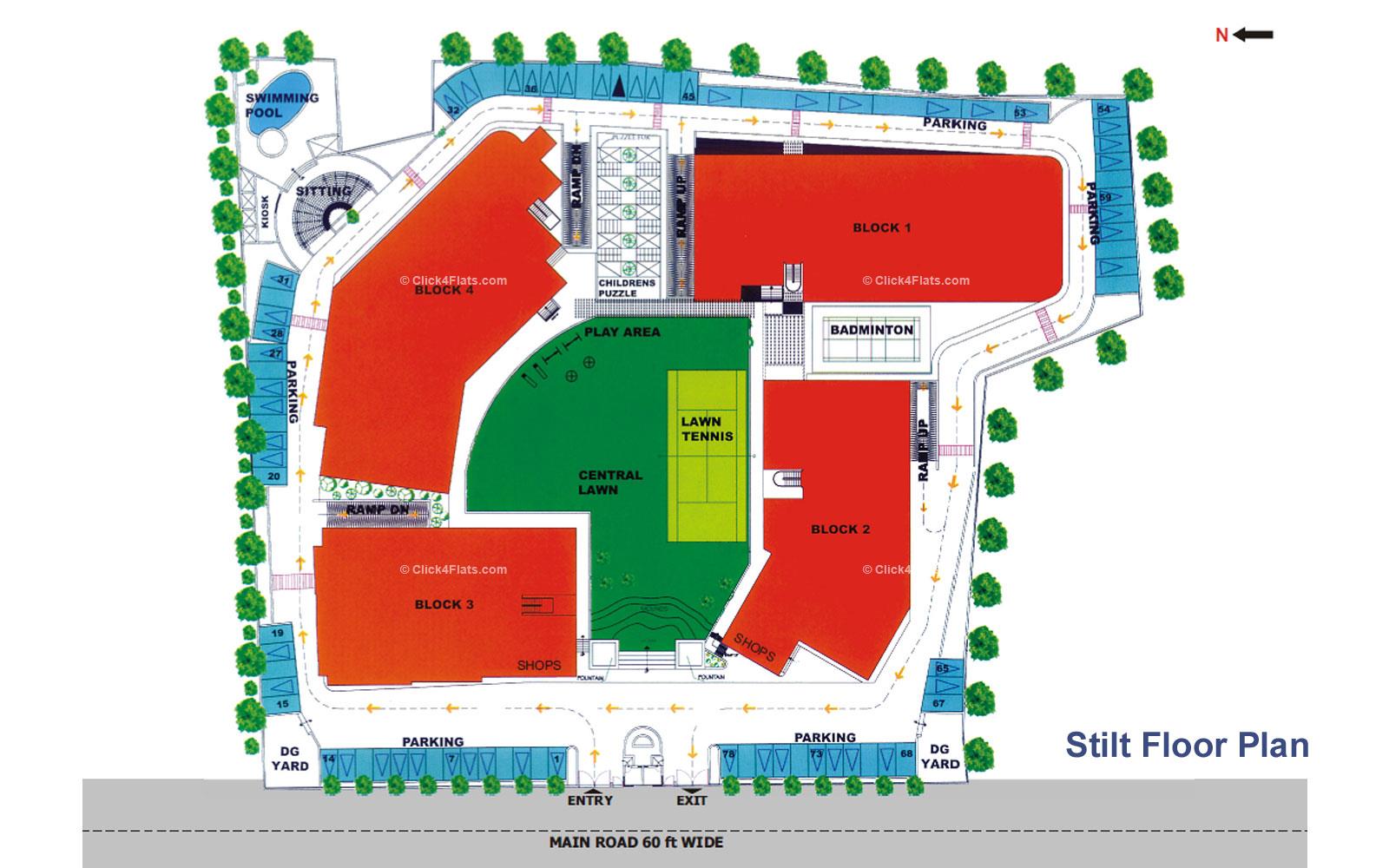 Southern Heights Stilt Floor Plan