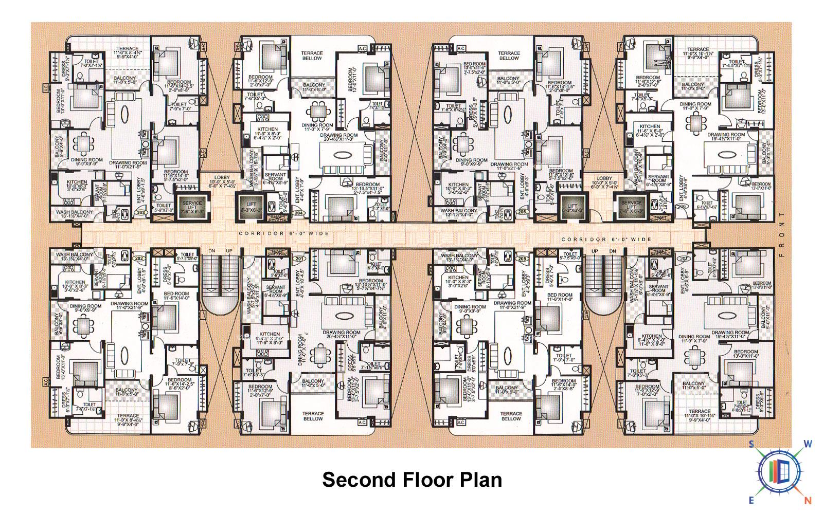 Athena Second Floor Plan