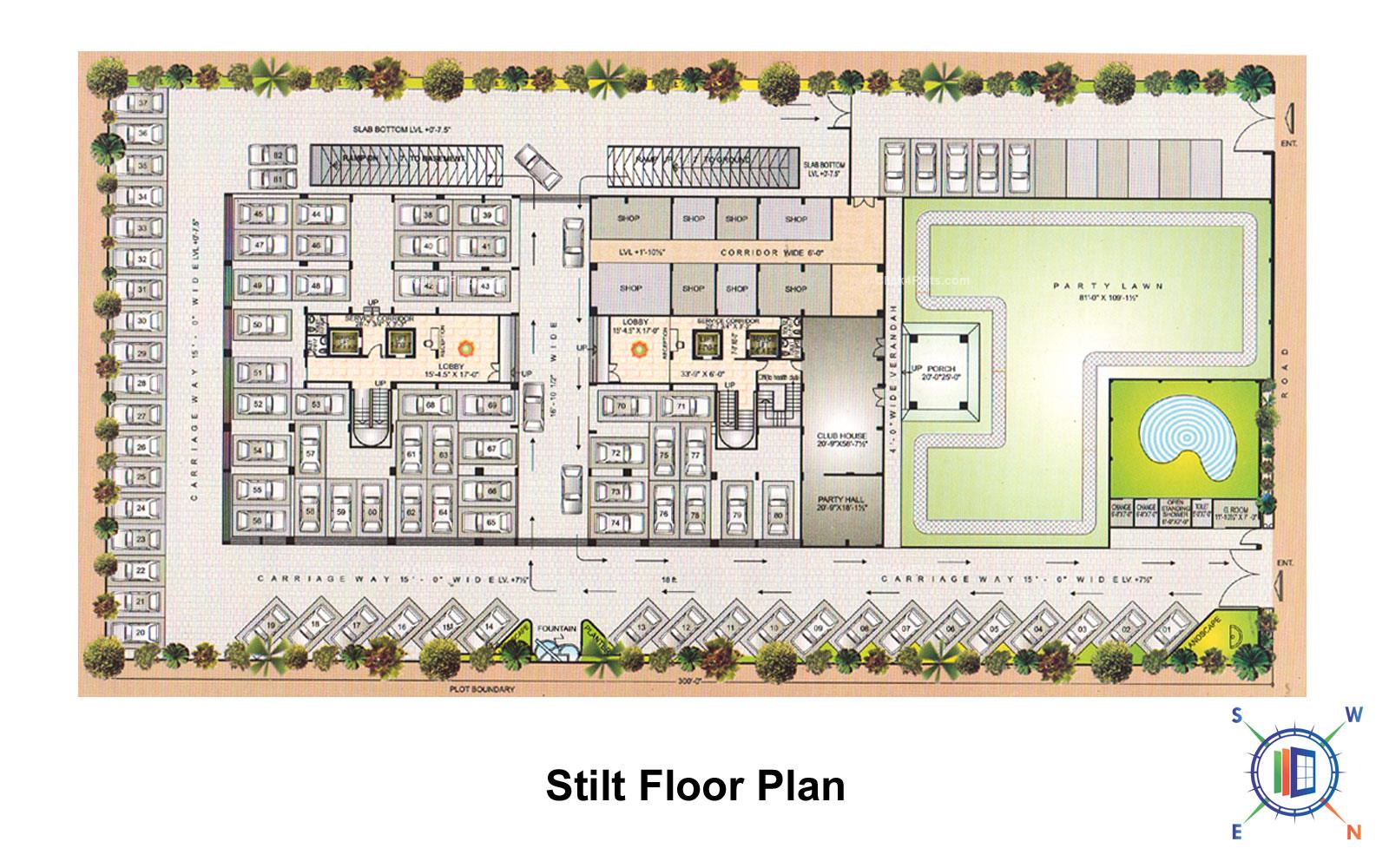 Athena Stilt Floor Plan