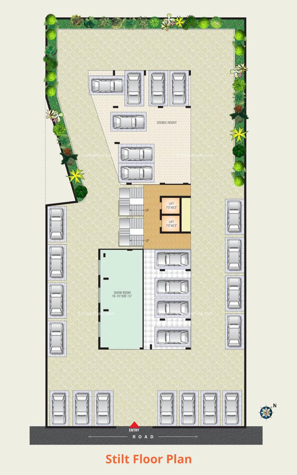 SDC Oasis Stilt Floor Plan