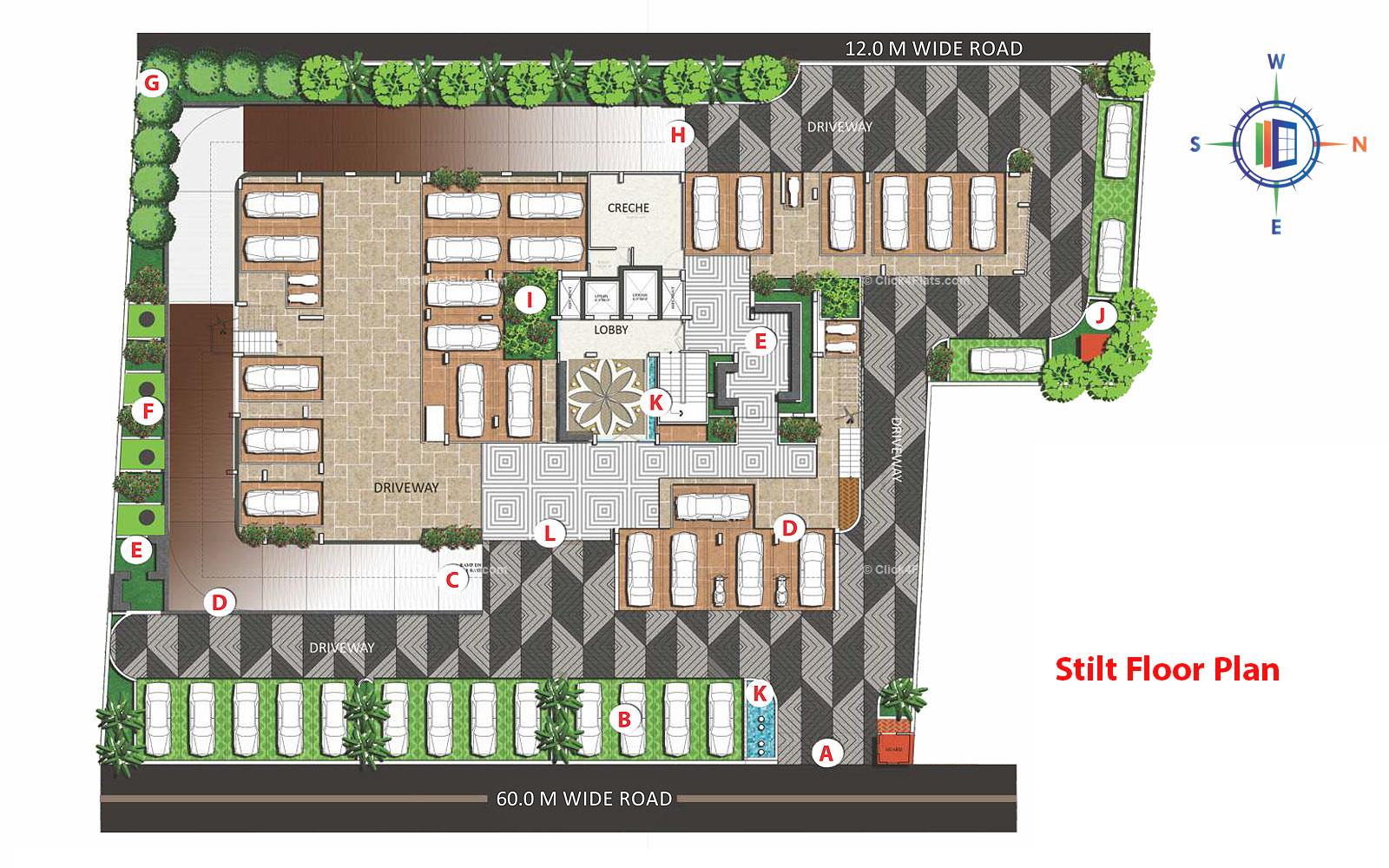 The Elegance Stilt Floor Plan