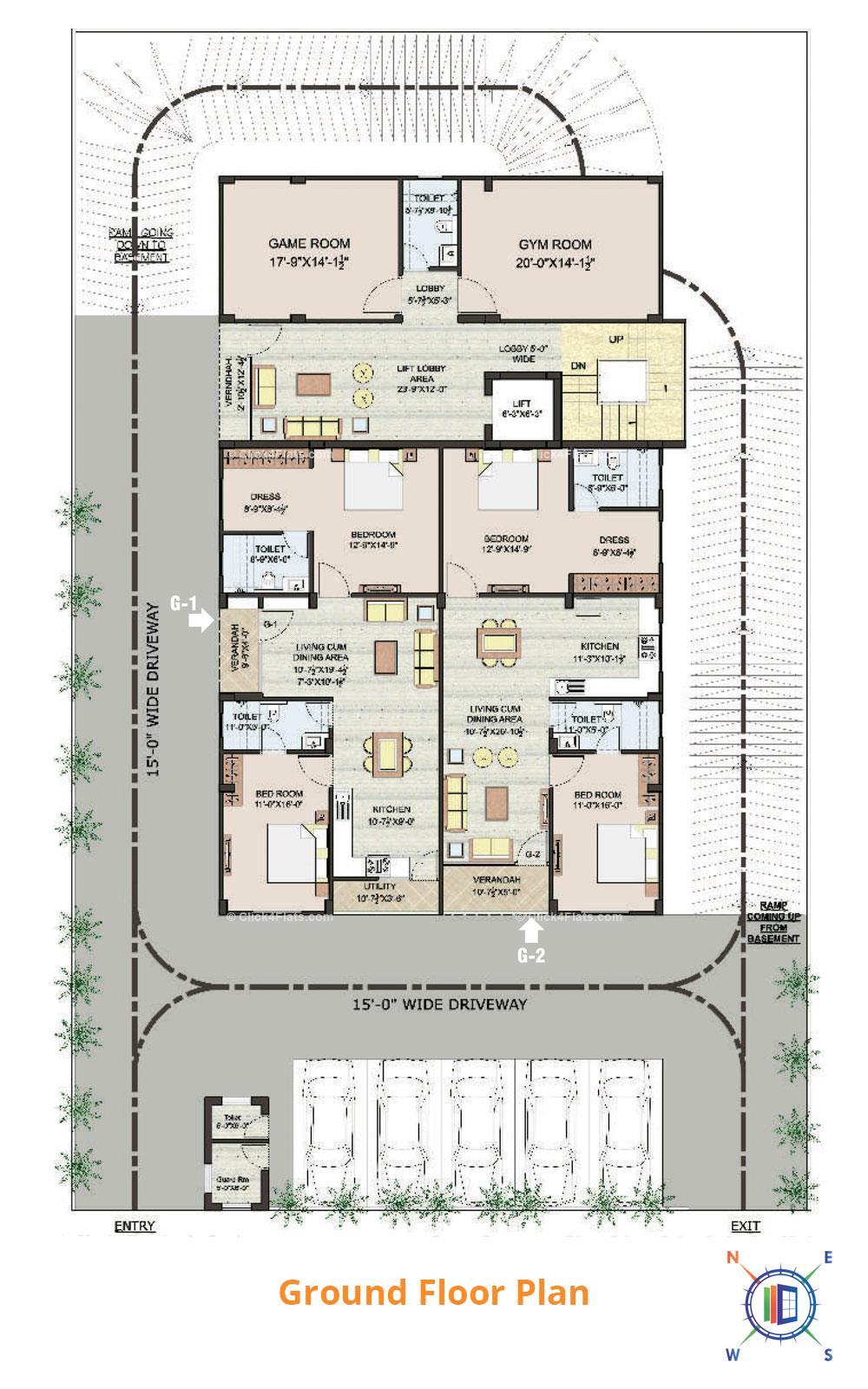 SSBC Su Prem Ground Floor Plan