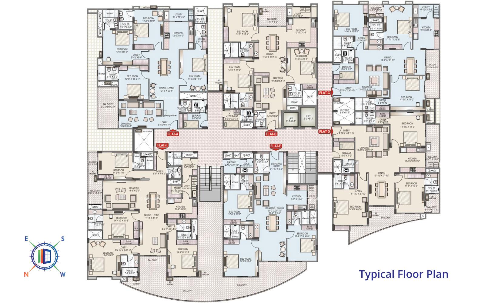 Felicity Solitaire Typical Floor Plan