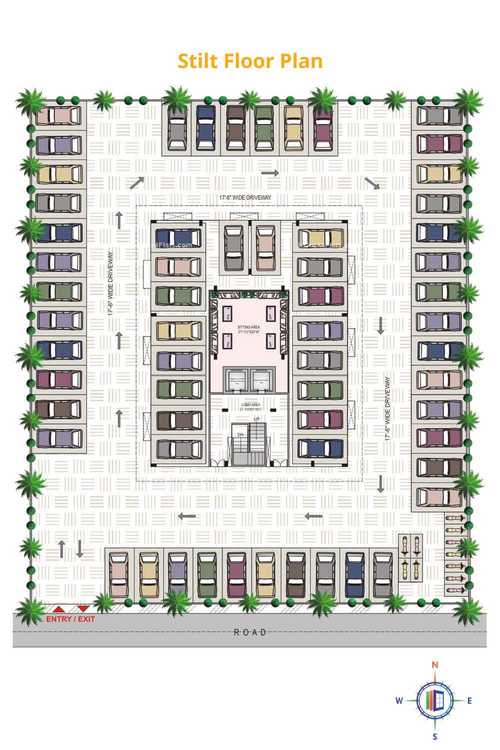 Pearl Palacia Stilt Floor Plan