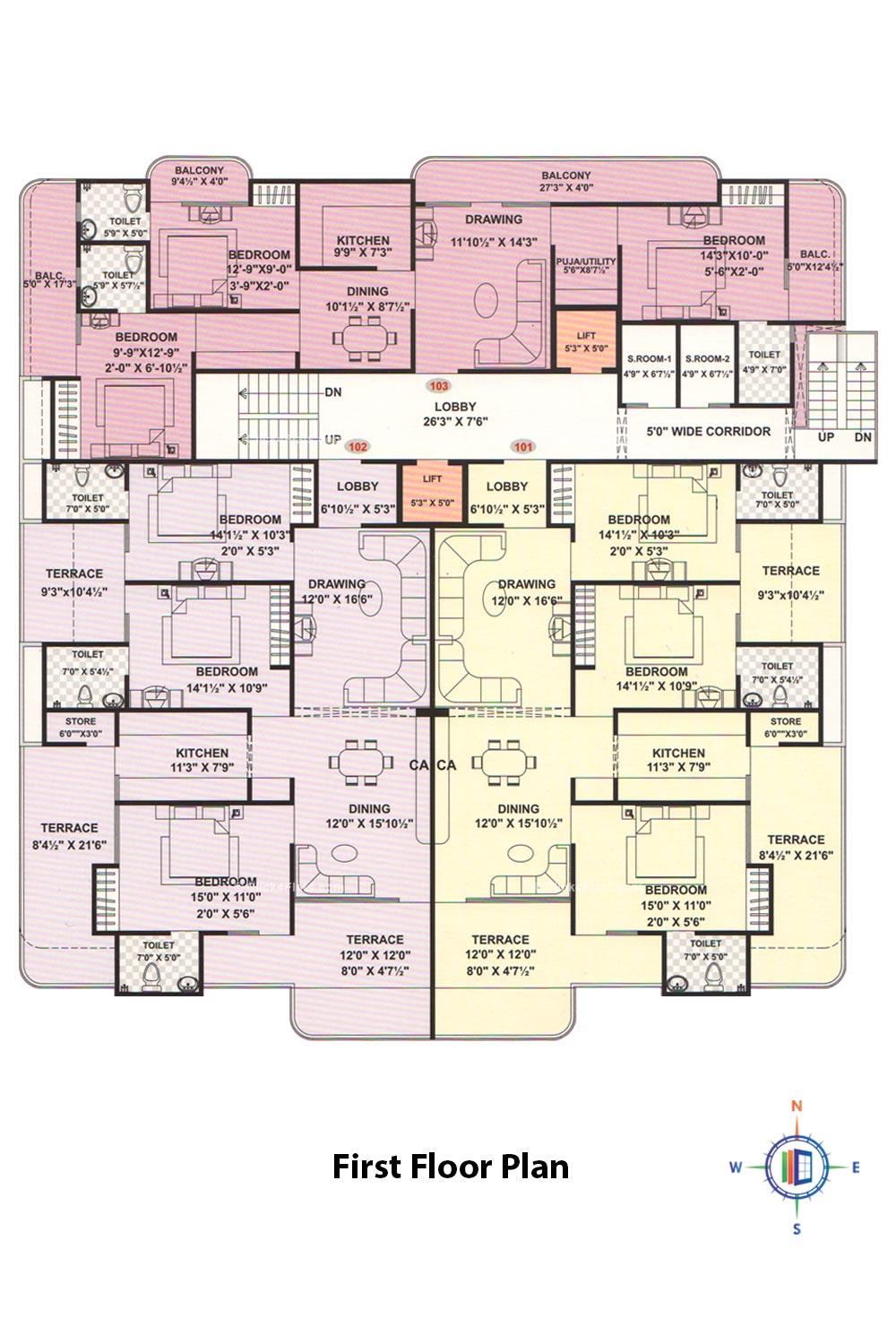 Pearl Medham First Floor Plan