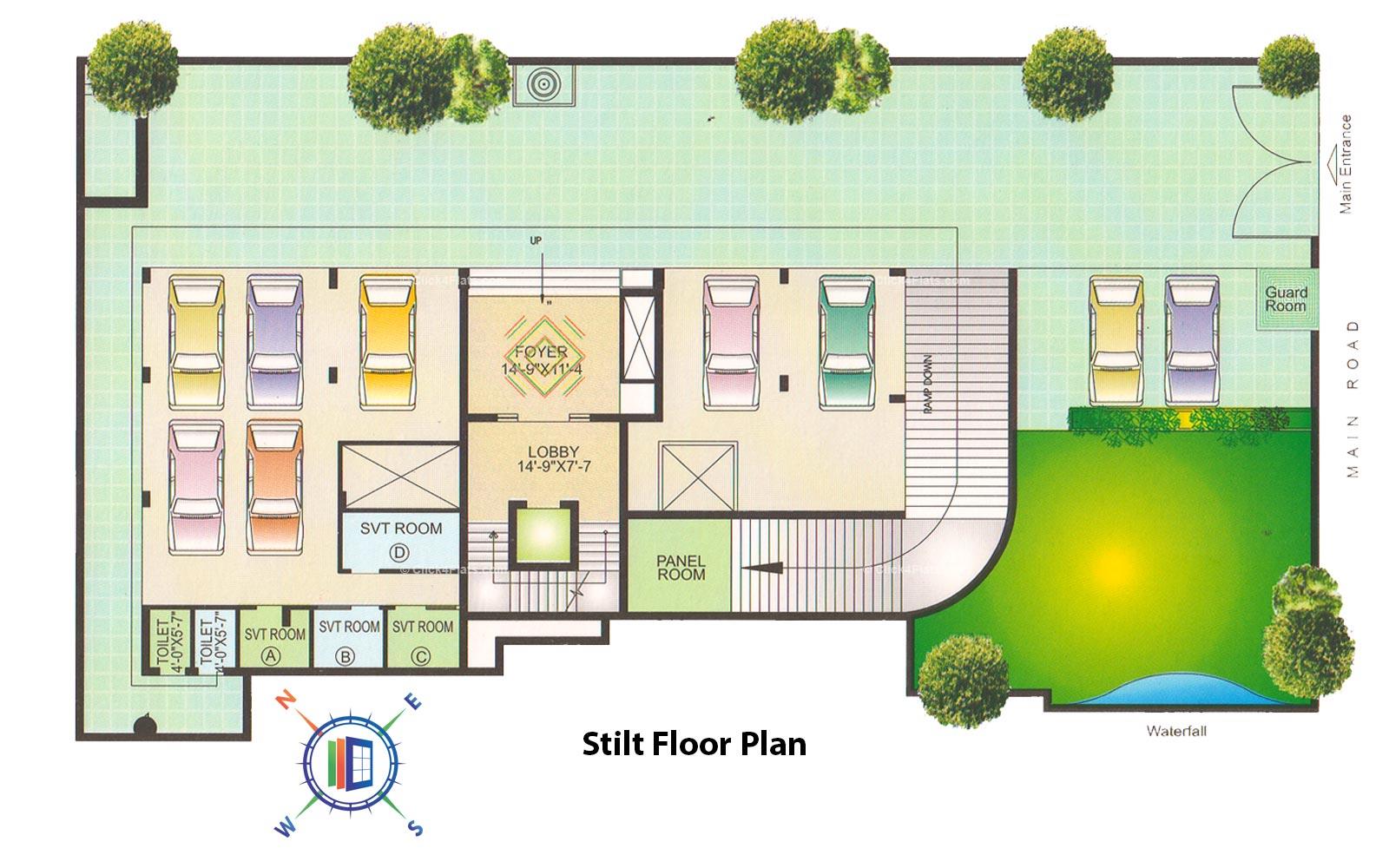 Jay Sapphire Stilt Floor Plan