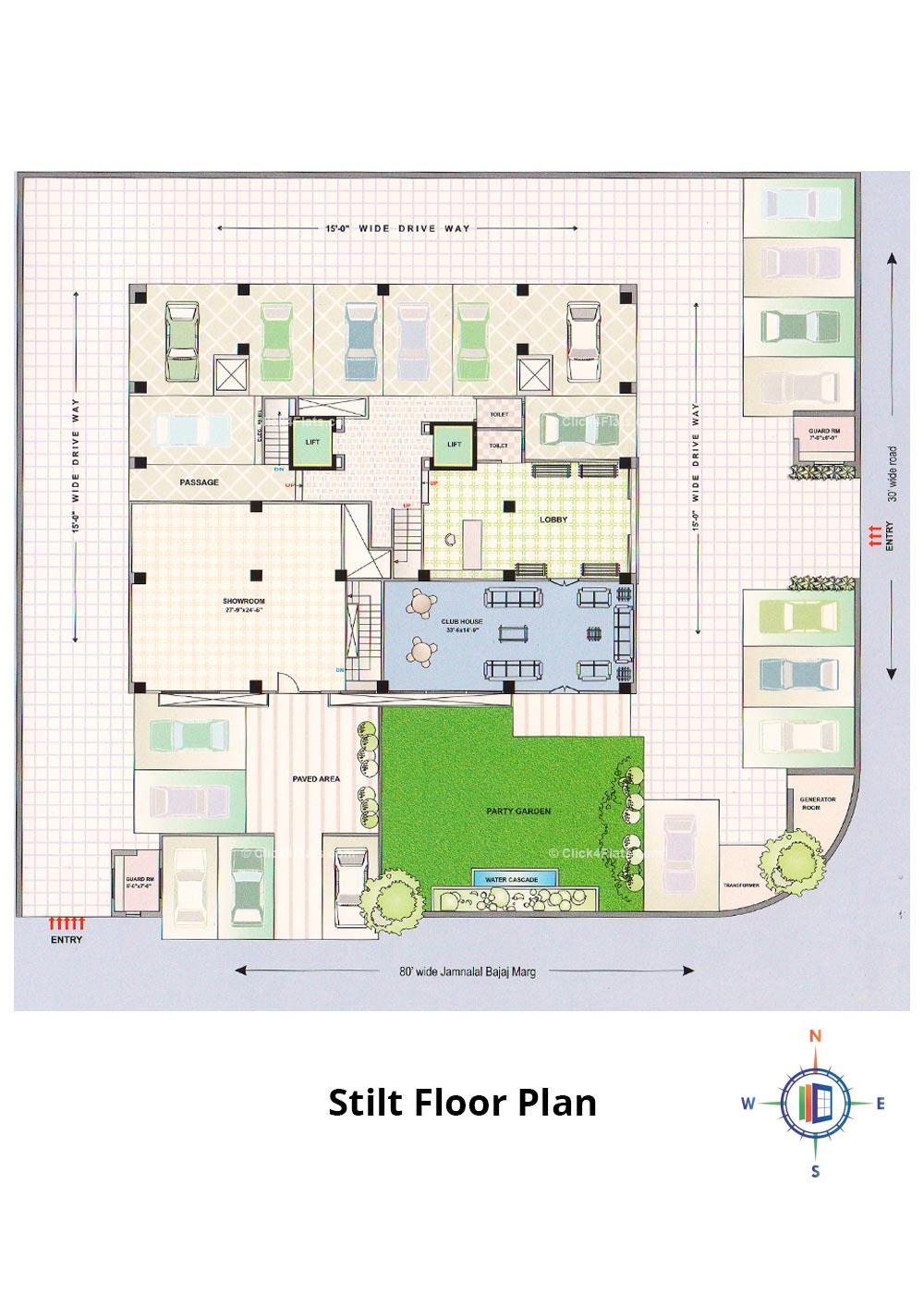 Pearl Premier Stilt Floor Plan