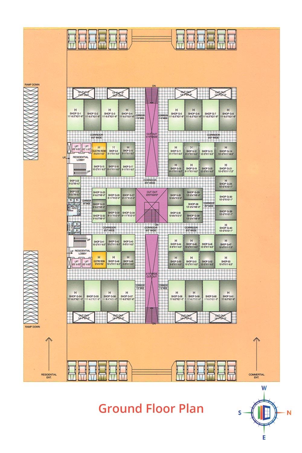 Heavens Garden Ground Floor Plan