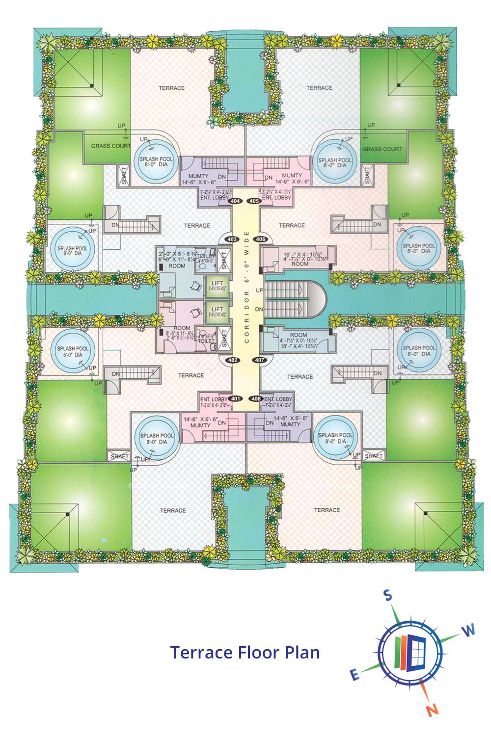 Paradise Regency Terrace Floor Plan