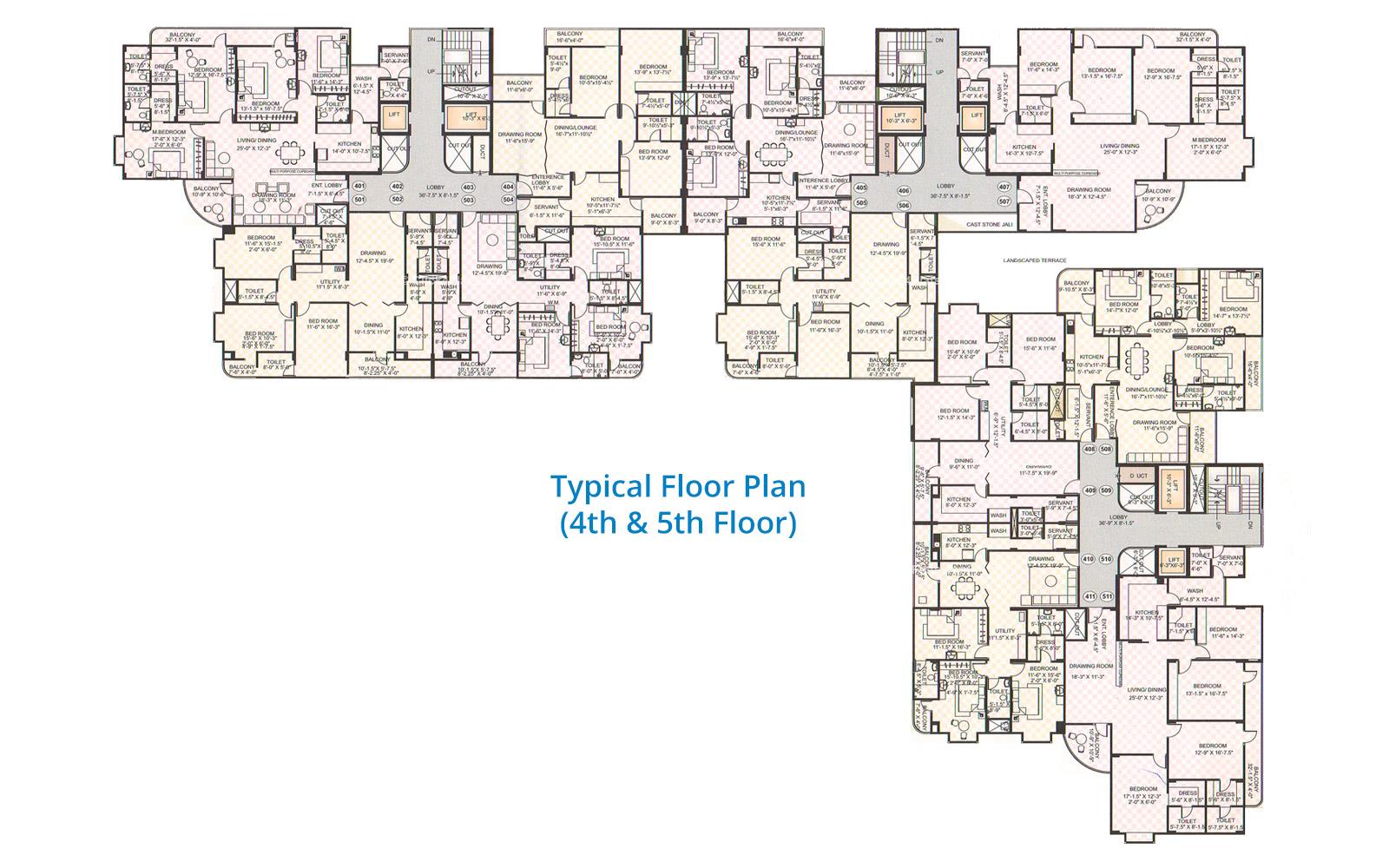 City Pulse Typical Floor Plan 