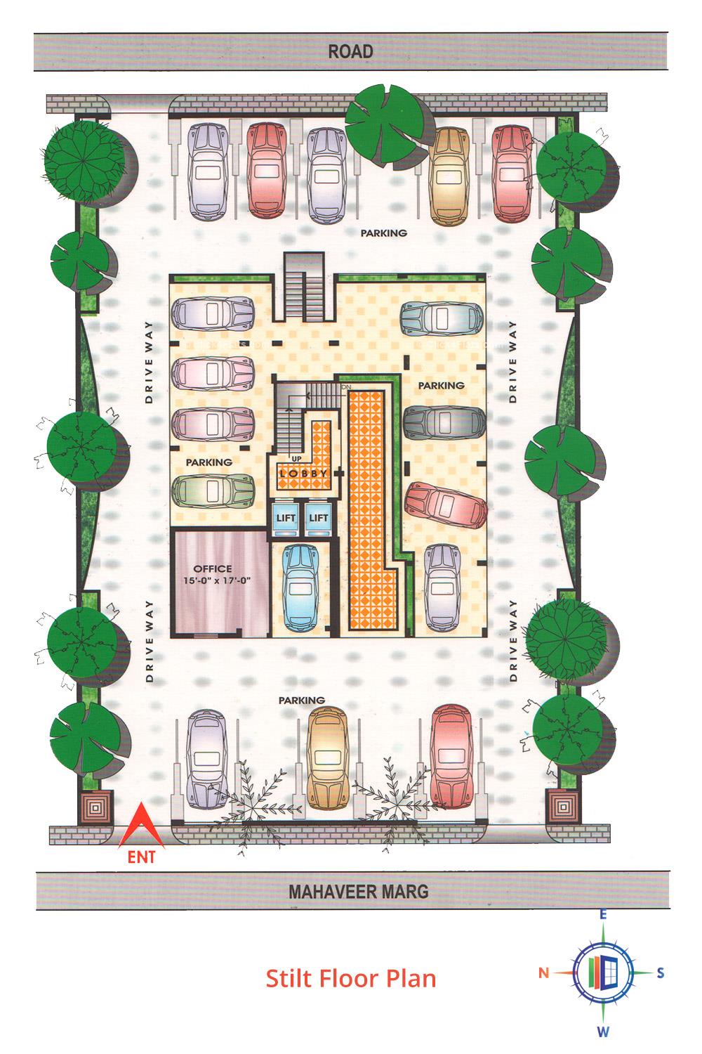 Golden Empire Stilt Floor Plan