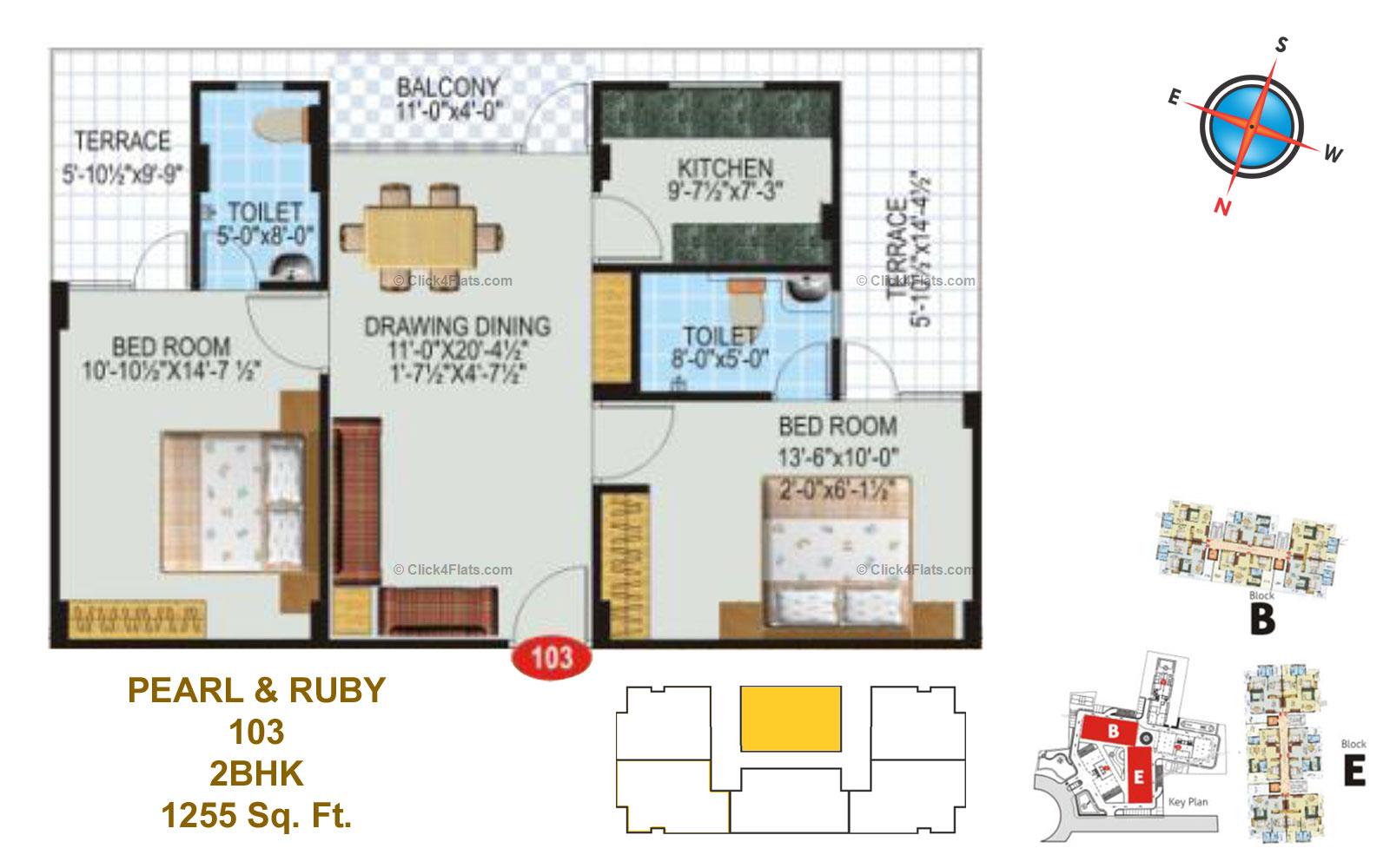 SDC Green Park 2 BHK 