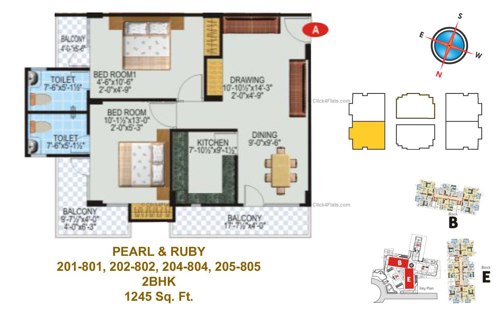 SDC Green Park 2 BHK 