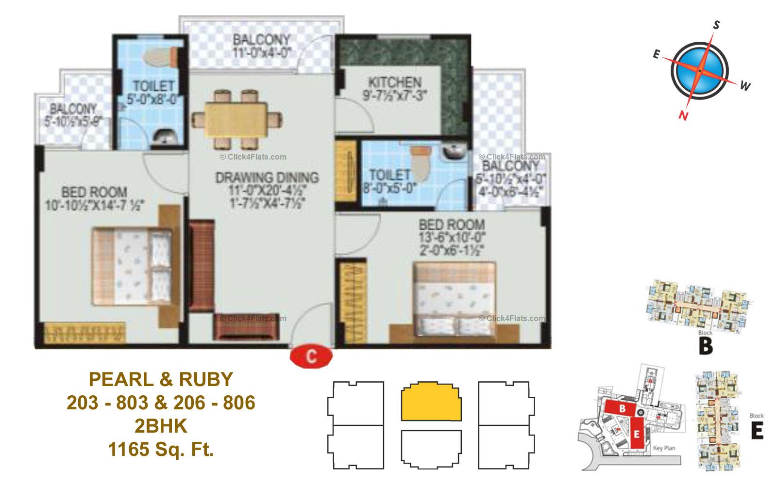 SDC Green Park 2 BHK 