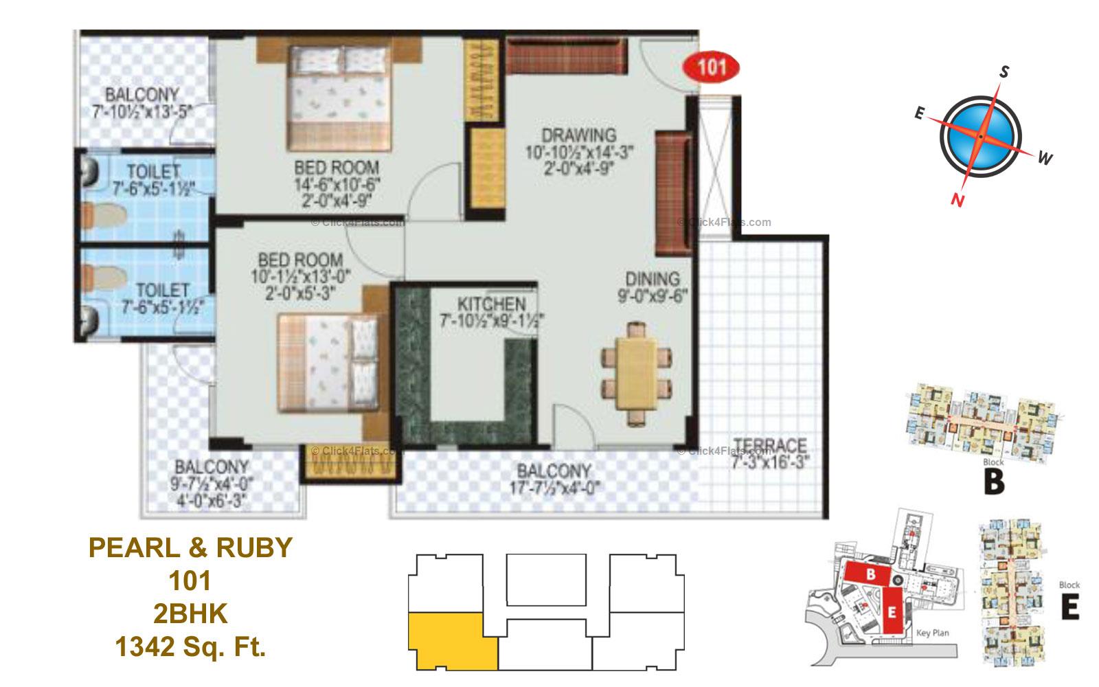 SDC Green Park 2 BHK 