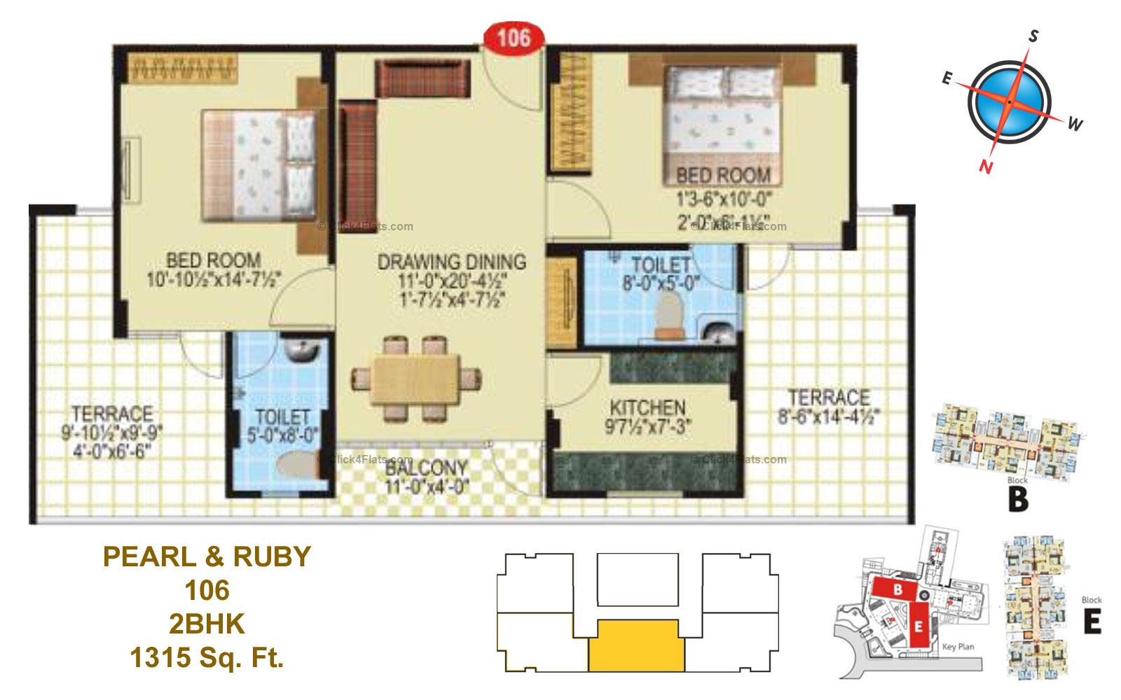 SDC Green Park 2 BHK 