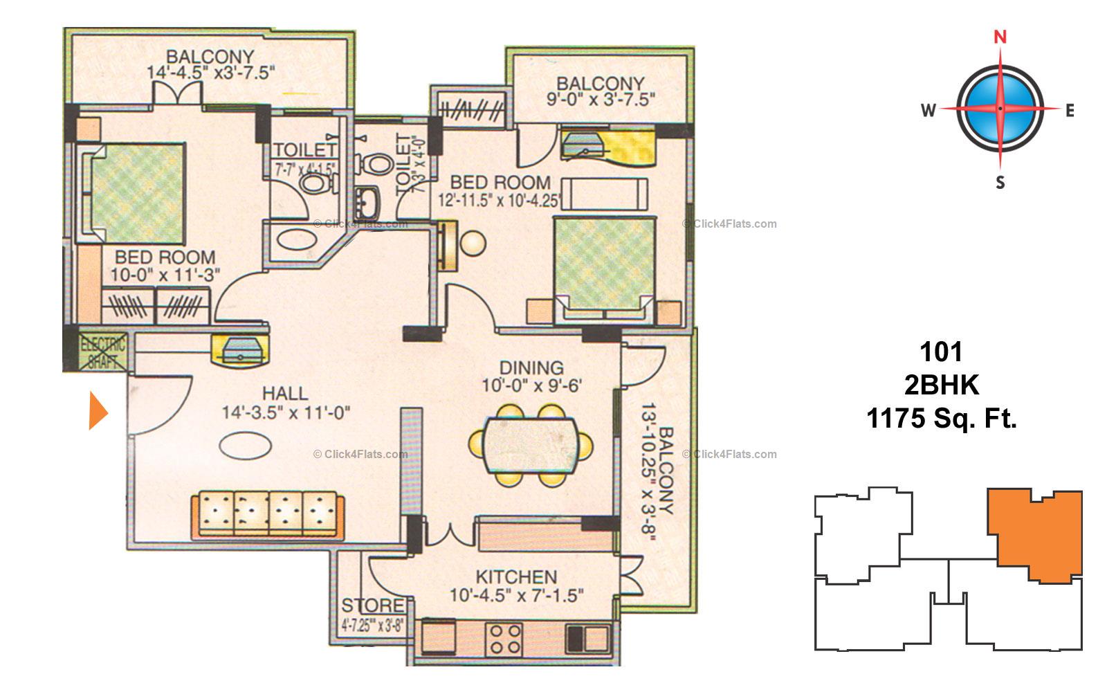 Laxmi Villa 2 BHK 