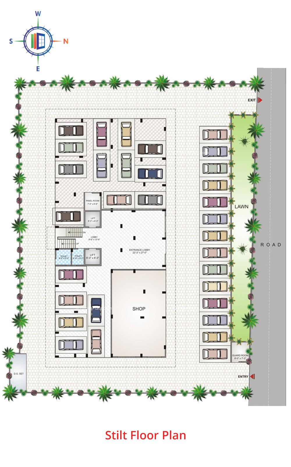 Pearl Imperia Stilt Floor Plan