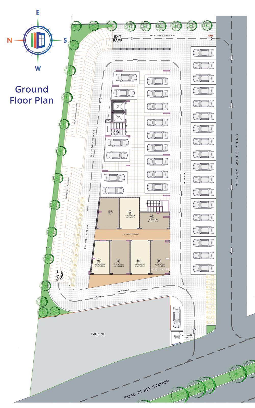 Unique Vidyadeep Ground Floor Plan