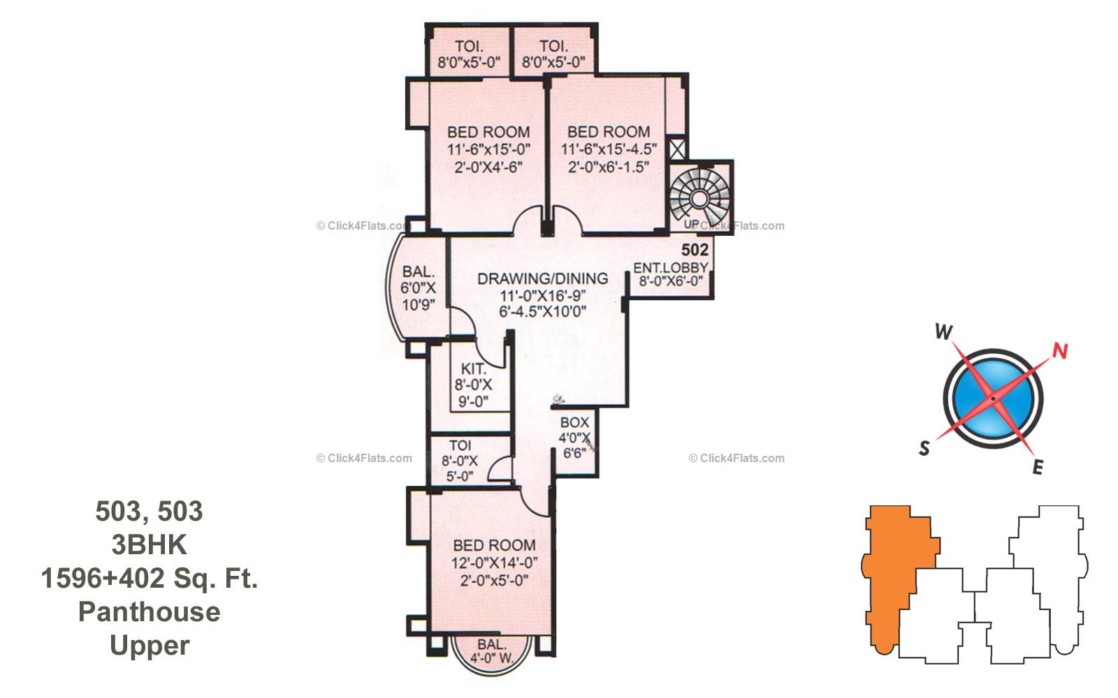 Whispering Palms 3 BHK 