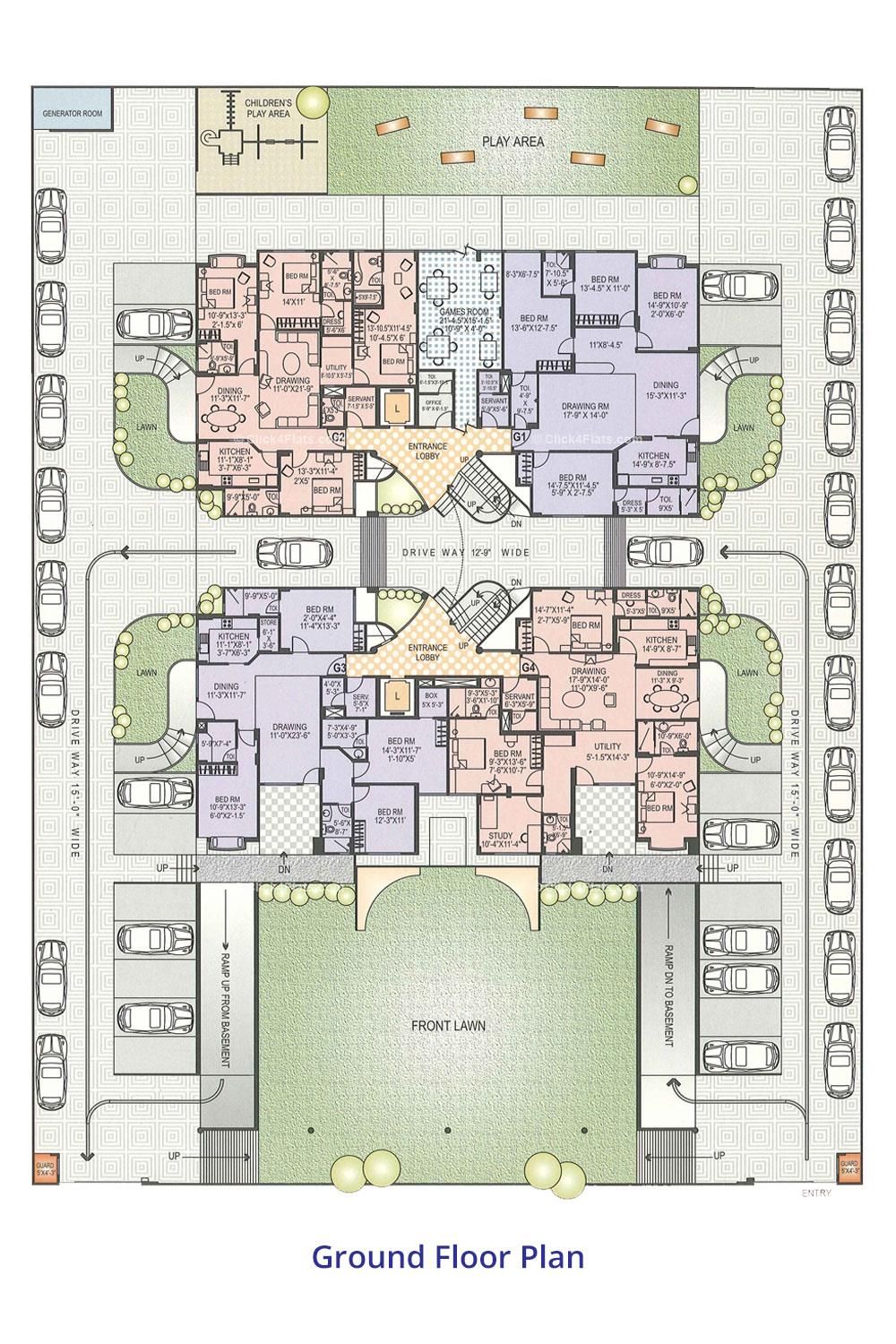 Sterling Ground Floor Plan