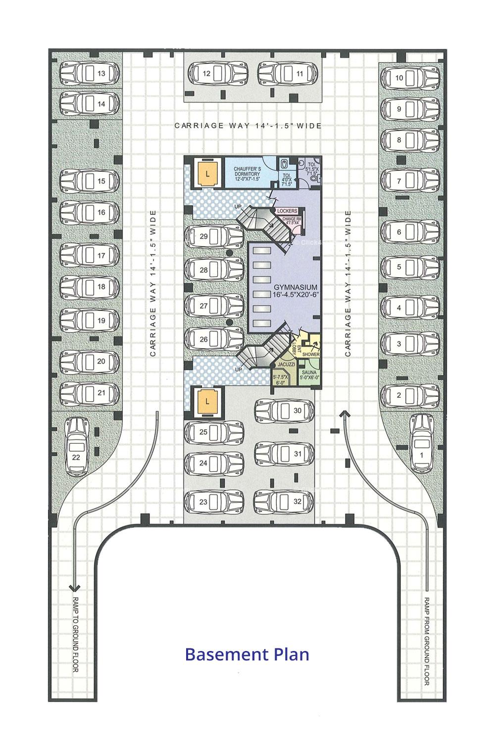 Sterling Basement Plan