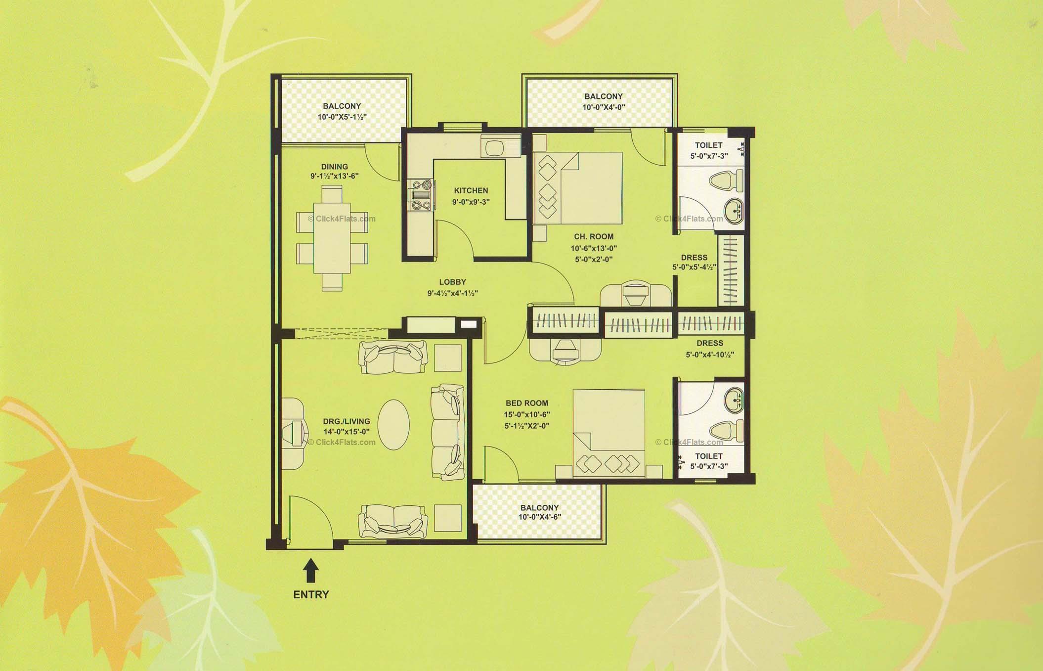 Vaishali Retreat 2 BHK 