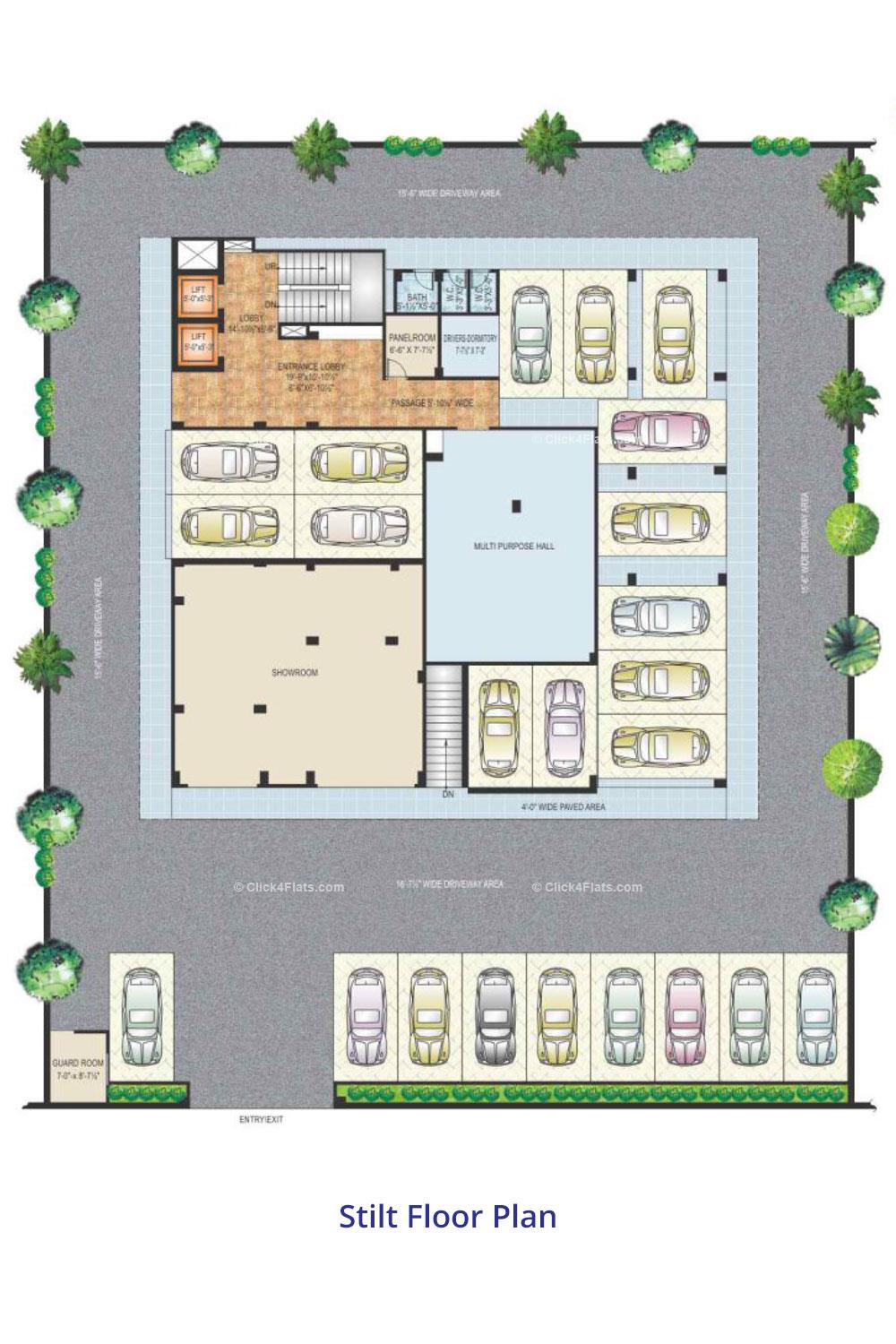 Sapphire Green Ground Floor Plan