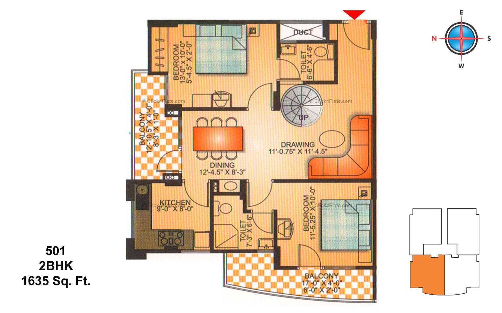 Sunshine Signature 2 BHK 