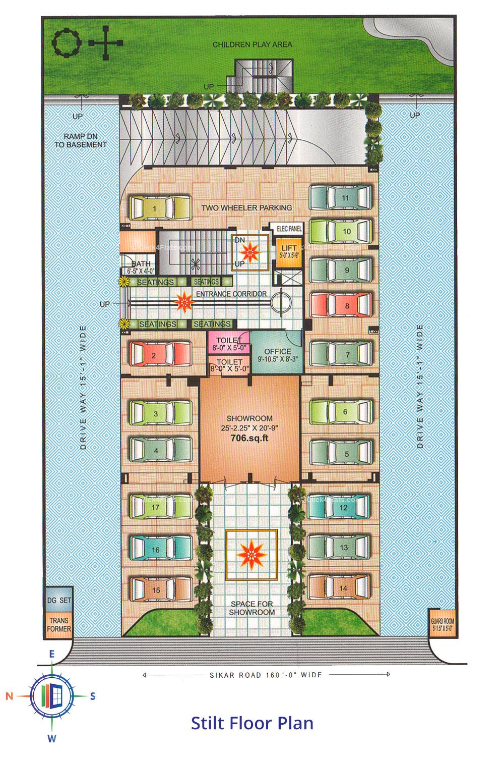 Sunshine Signature Stilt Floor Plan