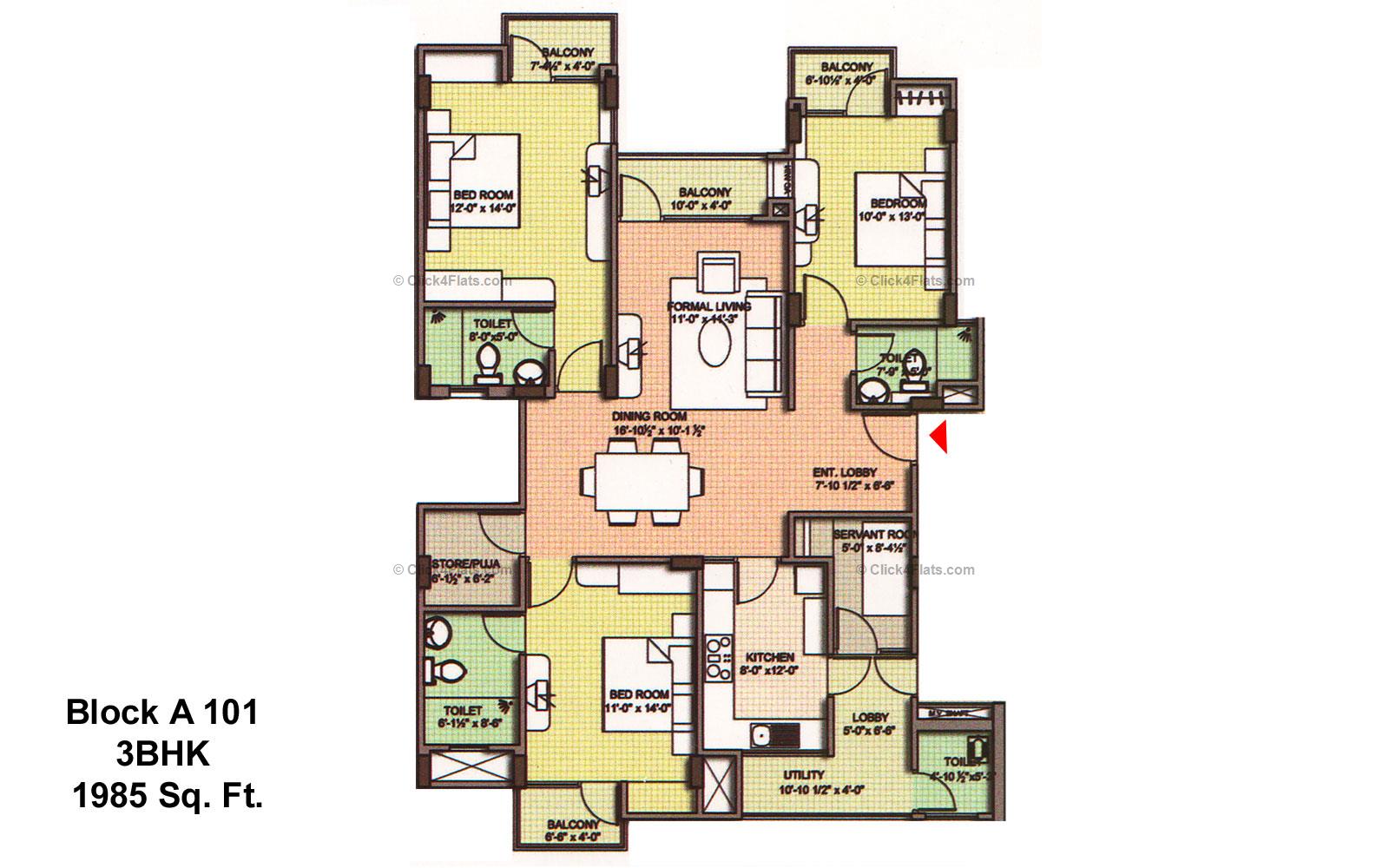 Harmony 3 BHK 