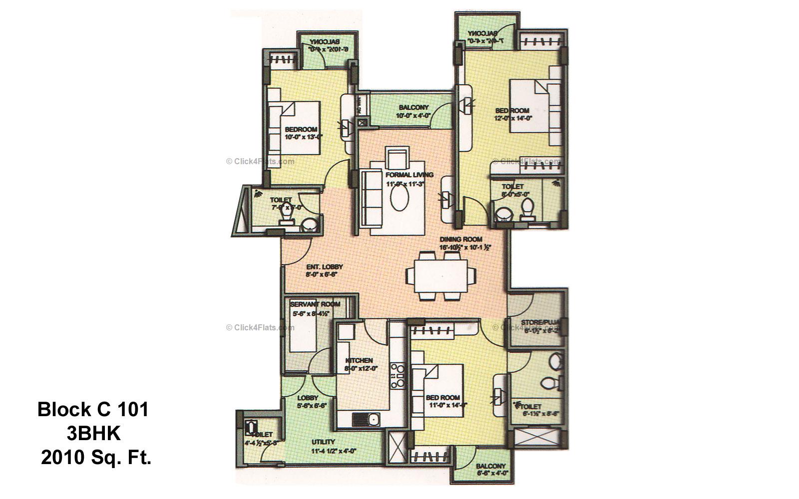 Harmony 3 BHK 