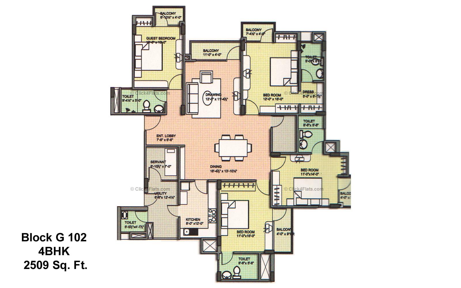 Harmony 4 BHK 