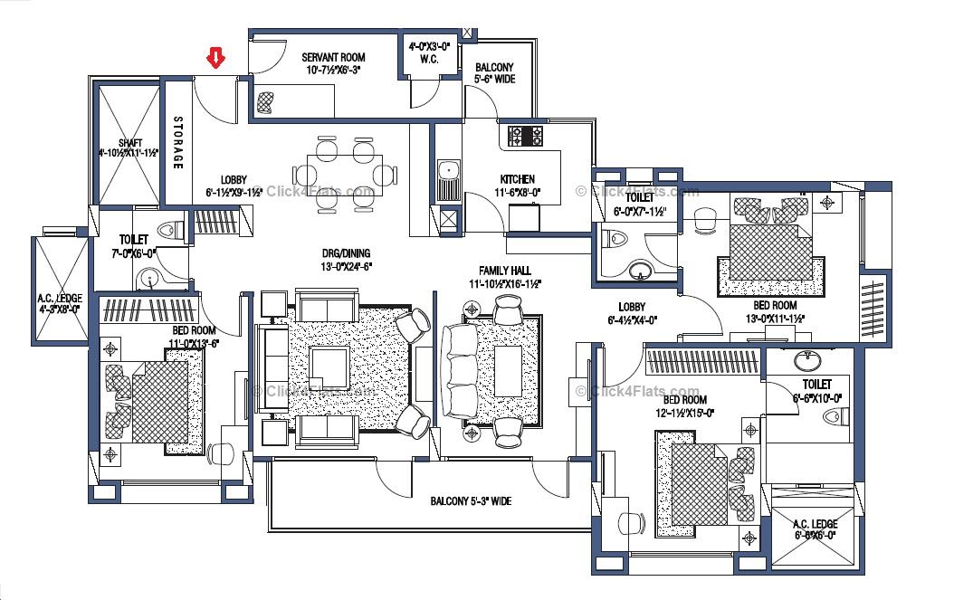 Aurum 3 BHK 