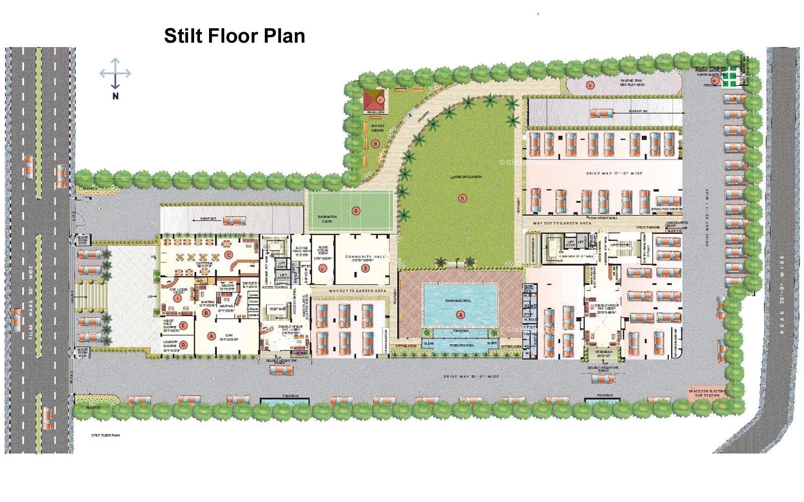 Aurum Typical Floor Plan Block A