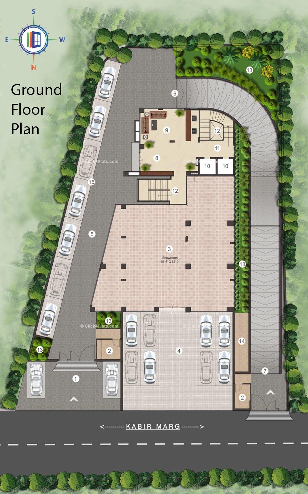 Padam Prime Stilt Floor Plan