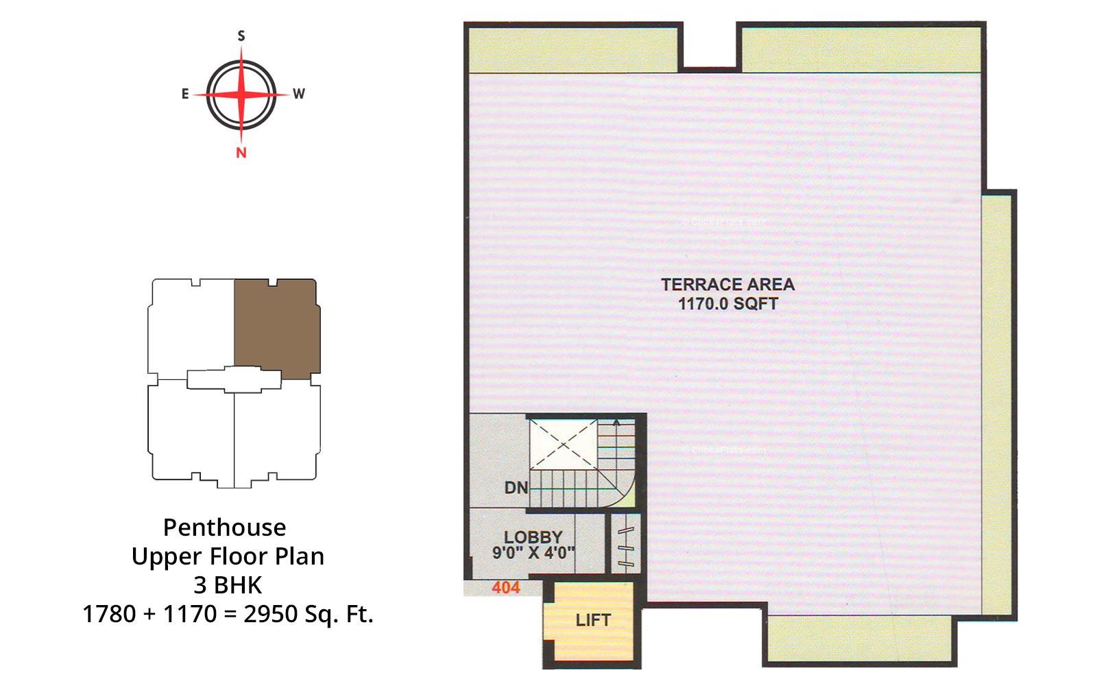 Pearl Arun 3 BHK 