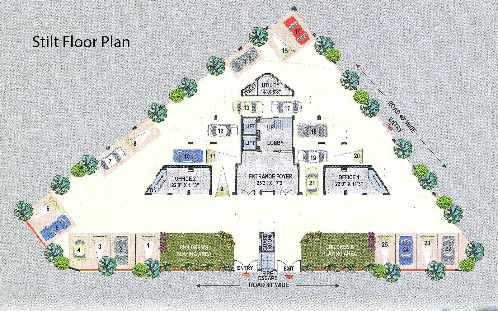 Prim Perch Stilt Floor Plan